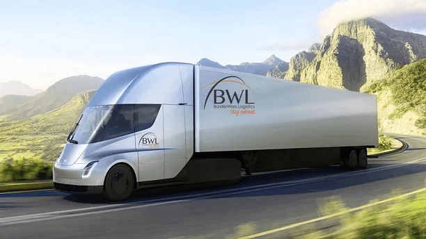 Container freight station with cargo handling operations